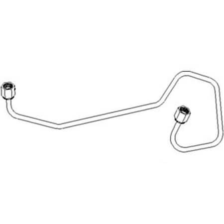 Aftermarket 1 Cylinder Injection Line Fits FordNew Holland 5000 5100 5200 D2NN9A555A